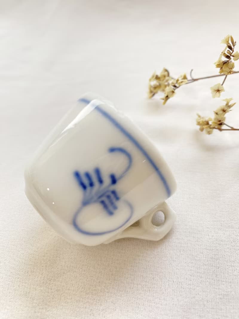【好日戀物】德國帶回vintage早期復古迷你瓷杯茶具收藏裝飾品