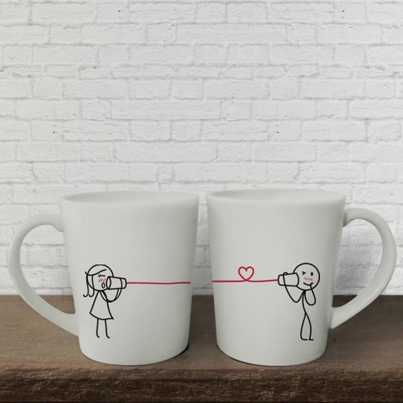 我們永遠繫在一起 咖啡杯/馬克杯對杯組 | HUMAN TOUCH