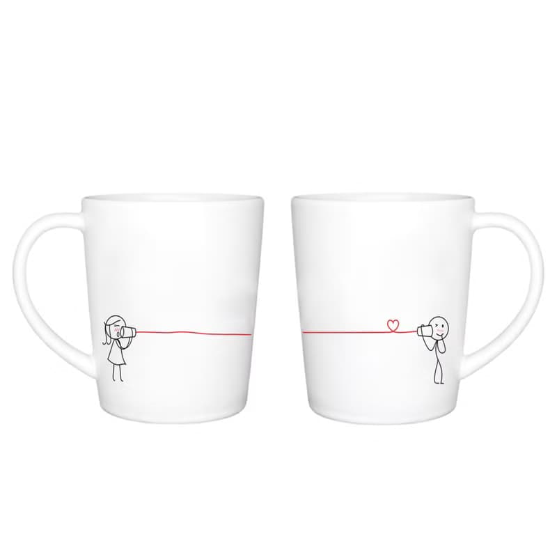 我們永遠繫在一起 咖啡杯/馬克杯對杯組 | HUMAN TOUCH