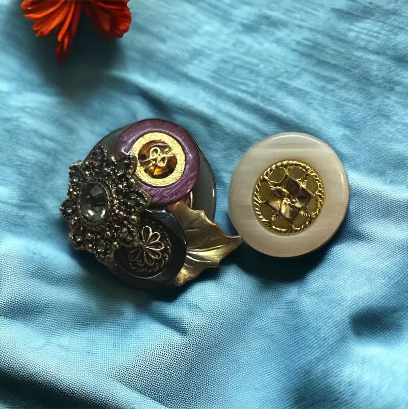 【元瀧伏流水】復古水系手作 / 復古首飾 / 獨特苔蘚系耳環耳飾