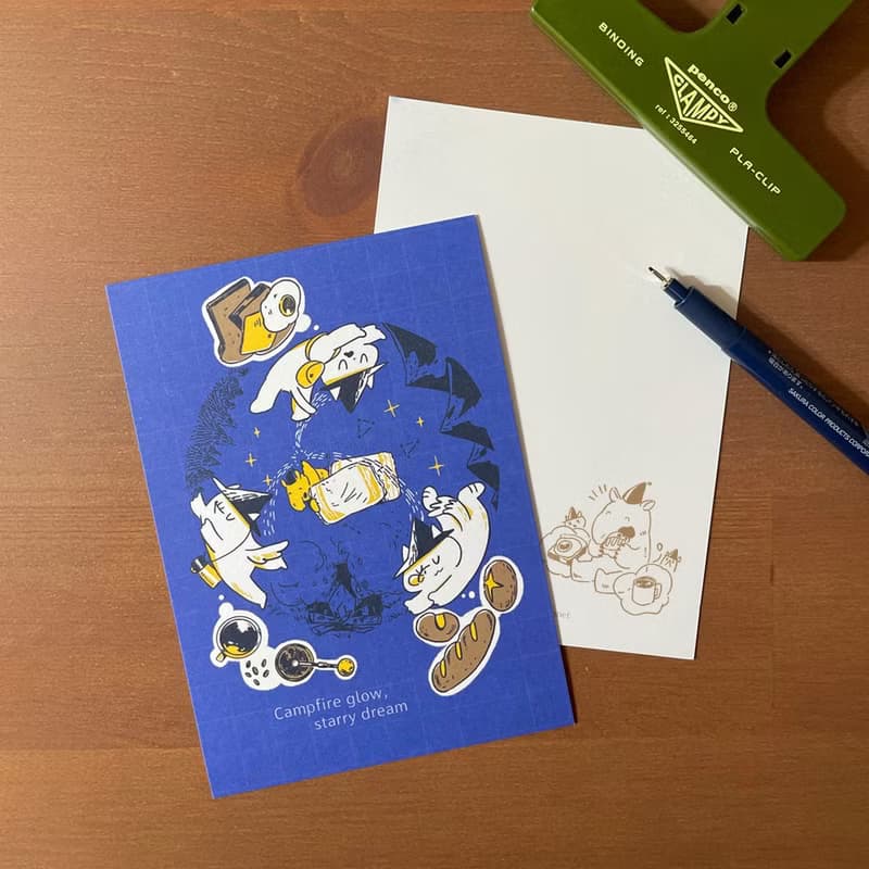 雙面明信片 (生日/感謝/聖誕節/其他)【任選3入】 / 五角星球