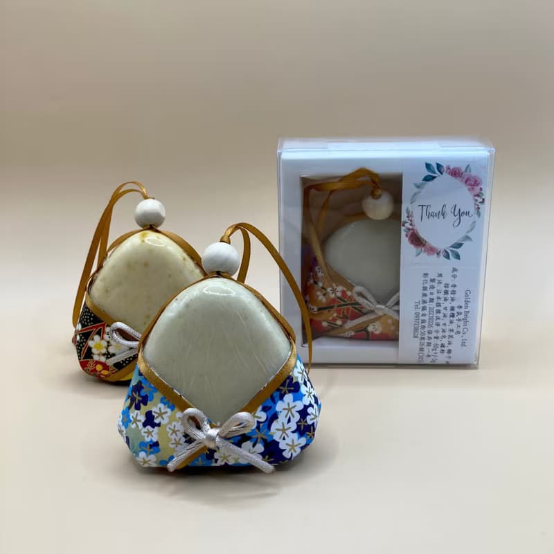 慶端午 香包福粽 香包手工皂 2入