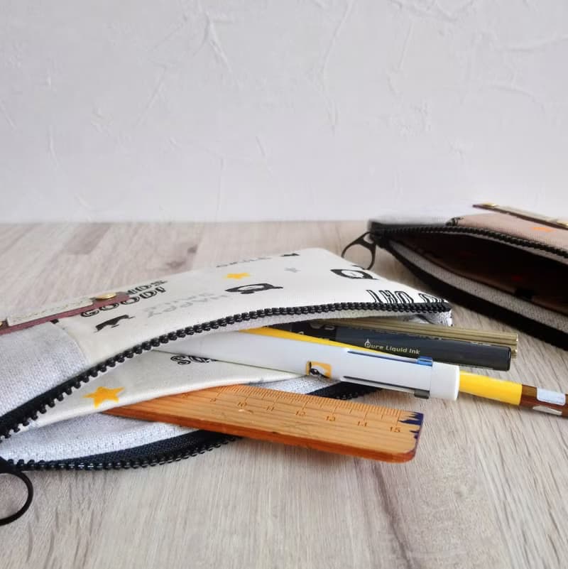 【FAW/萬用長夾(中)】幸運小熊 法國銀蔥 內有隔層!