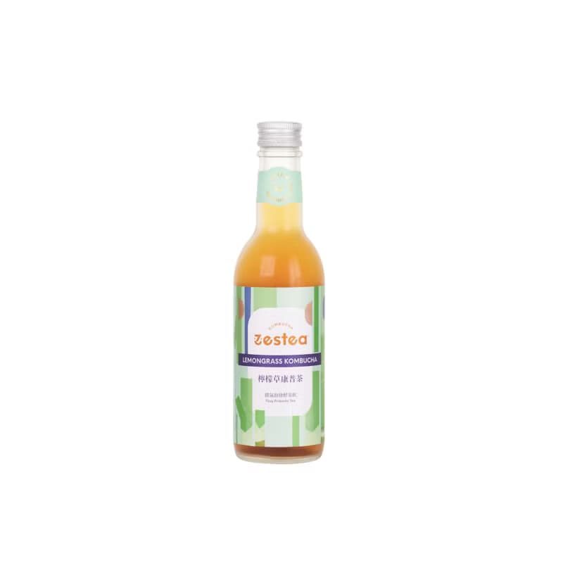Zestea檸檬草康普茶 300ML*12瓶 (無添加、富含益生菌)