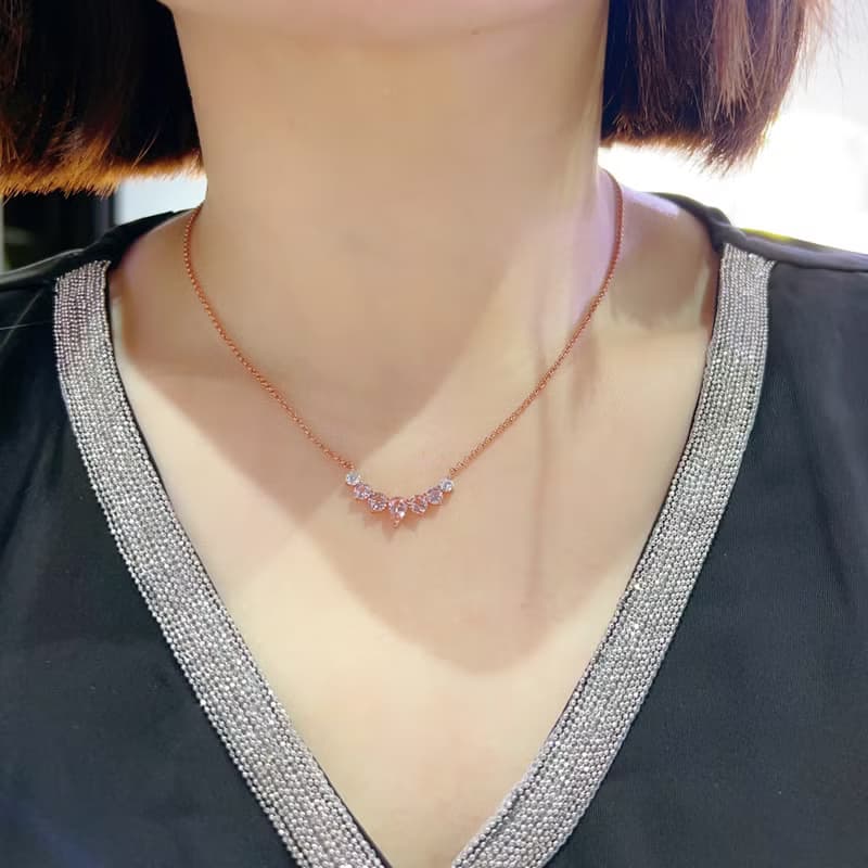 【禮物】Friendly 好人緣・粉晶項鍊・招桃花・招貴人