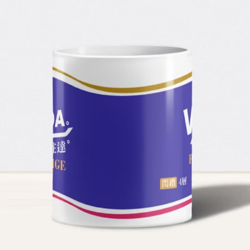 【文藝士多】往達廁紙陶瓷杯│情人節/父親節/生日禮物/婚禮