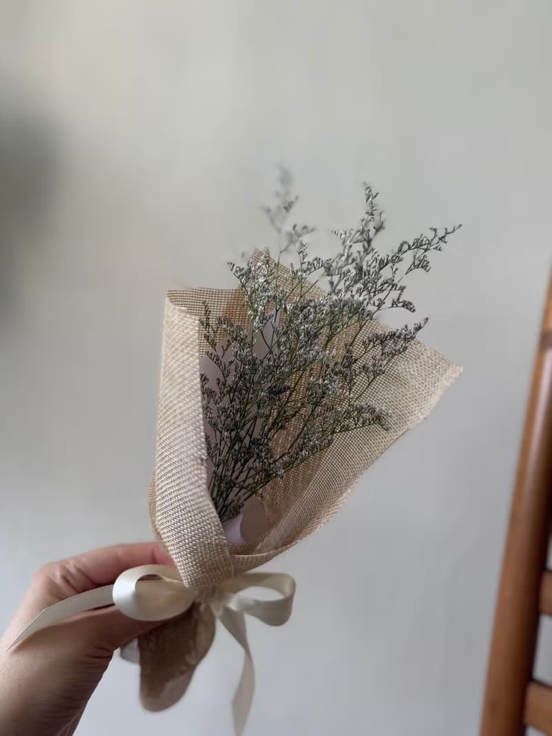 乾燥索拉畢業花束 小花束 乾燥花 畢業花