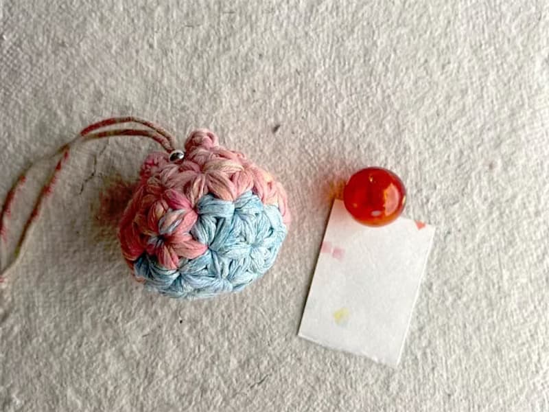 Knitting 生命之花束口御守 - 你中有我 短款