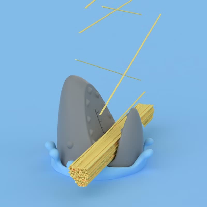 Sharkoodle 鯊魚量麵器