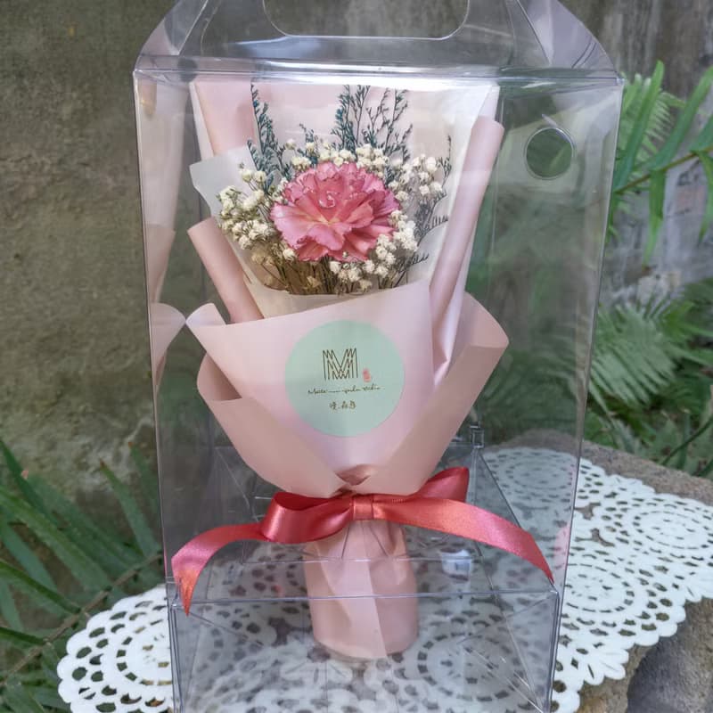 漫森態 康乃馨花束 乾燥花花束