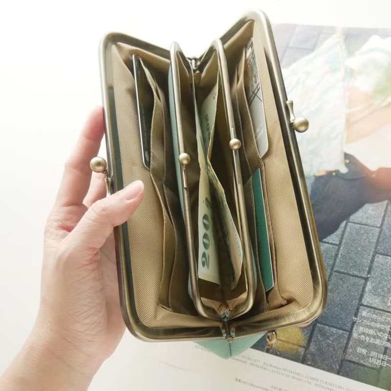 蒼青   大子母口金包 / 零錢包 【台灣製造】