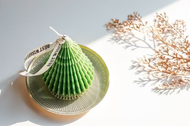 【雪之樹聖誕香氛蠟燭禮盒】贈氛圍燈串