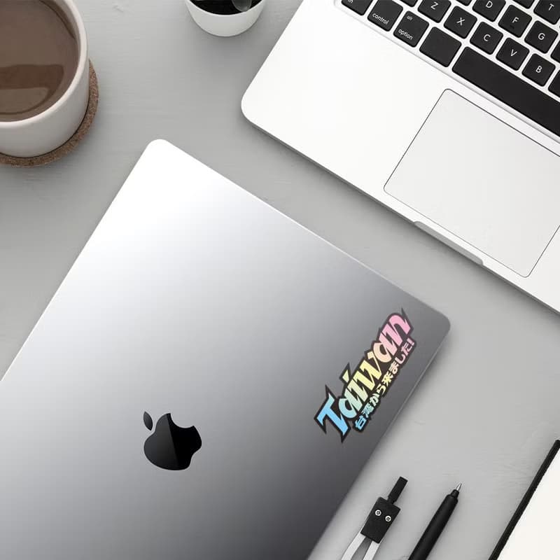 I'm from Taiwan 防水貼紙組合 可貼筆電 行李箱 汽機車 157