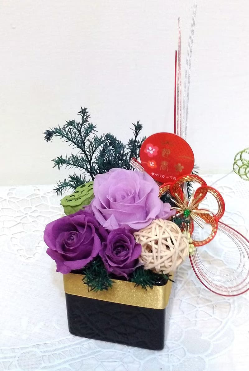  l 新春小品花禮 l *春節*新年*賀歲*祝福*感謝*裝飾*不凋花*恆星花*永生花*禮物*