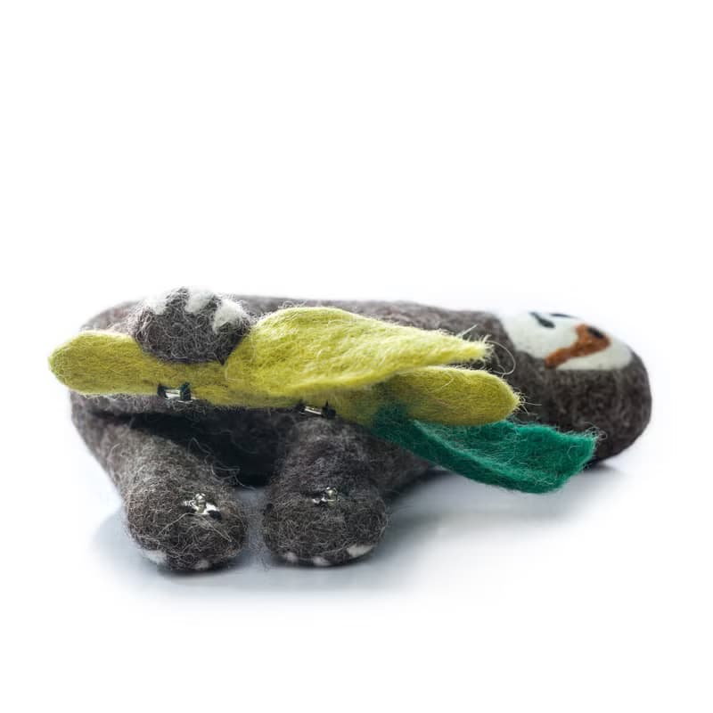 羊毛氈玩偶 / 窗簾扣・樹懶