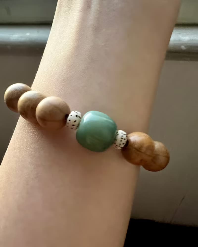 ||青道|| 天然木質香氣手環。印度檀香/六道木/星月菩提 快速出貨