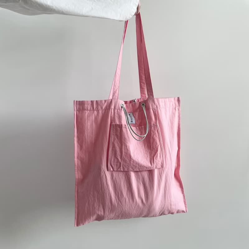 DAILY 2wayトートバッグ / pink / cotton