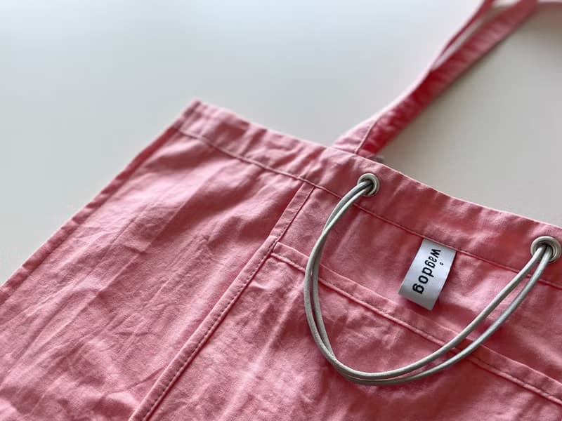 DAILY 2wayトートバッグ / pink / cotton