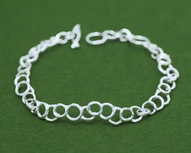 シャンパンの泡 ブレスレット