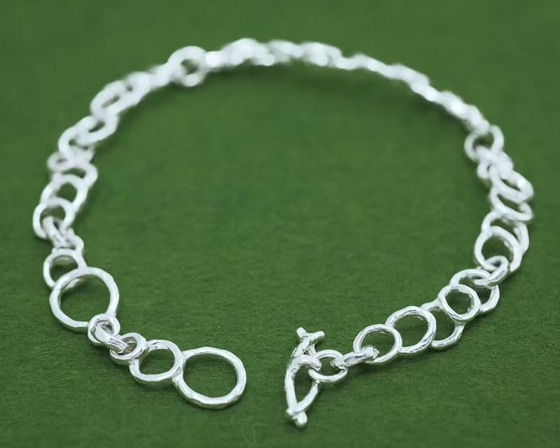 シャンパンの泡 ブレスレット