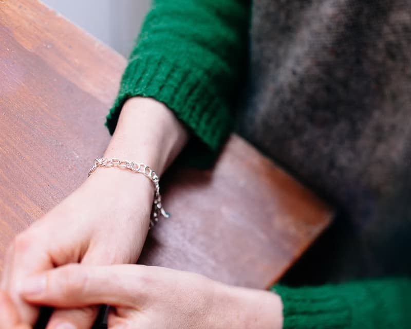 シャンパンの泡 ブレスレット