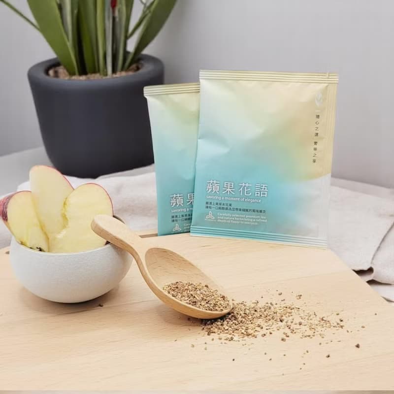 蘋果花語立體茶包 - 10入禮盒裝