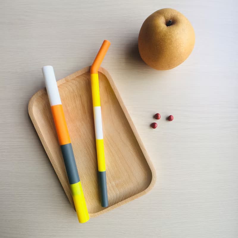 隨你PAD彩虹吸管 環保吸管 可長可短-細款