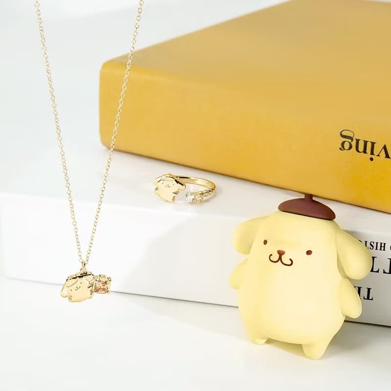 Small Gift for U系列-PomPomPurin 布丁狗禮物純銀戒指