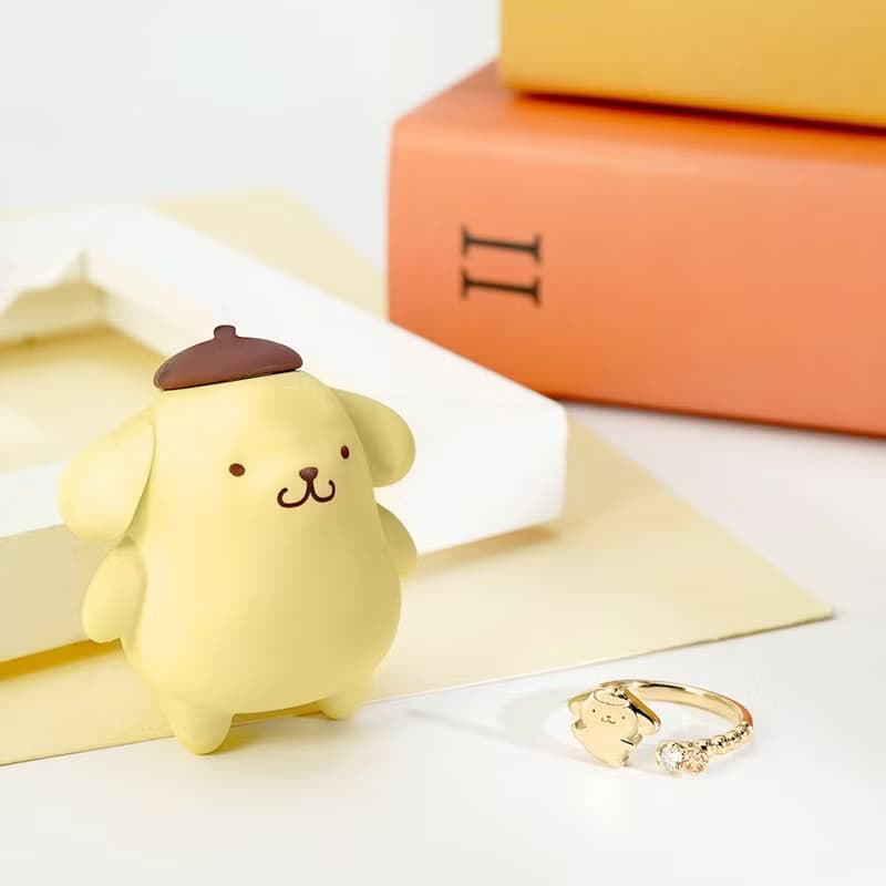 Small Gift for U系列-PomPomPurin 布丁狗禮物純銀戒指
