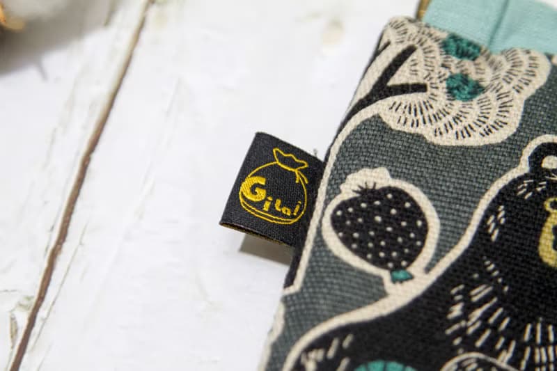 【Gi LAI】 環保彈片筷袋(附一雙筷子)*森林黑熊