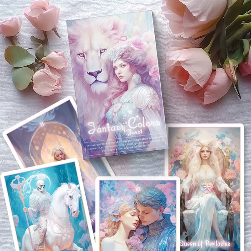 幻彩塔羅牌Fantasy Colors tarot初學者入門桌游卡牌