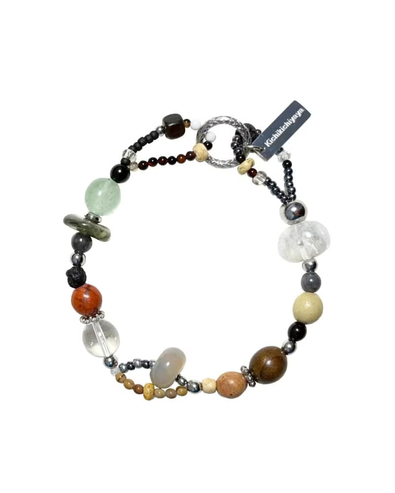 Forest Green Gemstone Bracelet 046