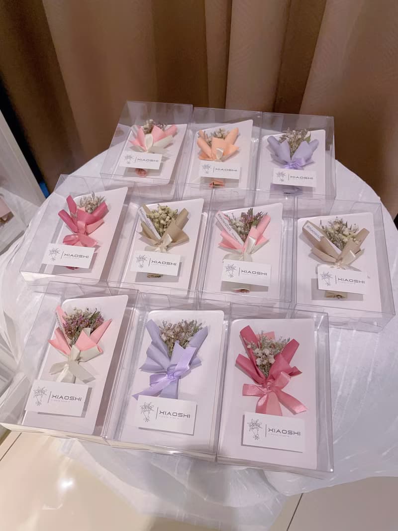 乾燥花卡片 萬用卡片 生日卡片 聖誕卡片 母親節卡片 創意卡片