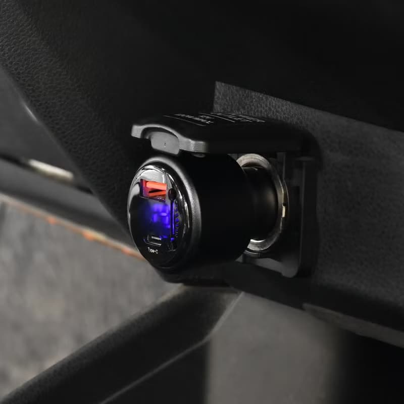 HaoO 車用負離子空氣清淨機 PD/QC快充頭 54W