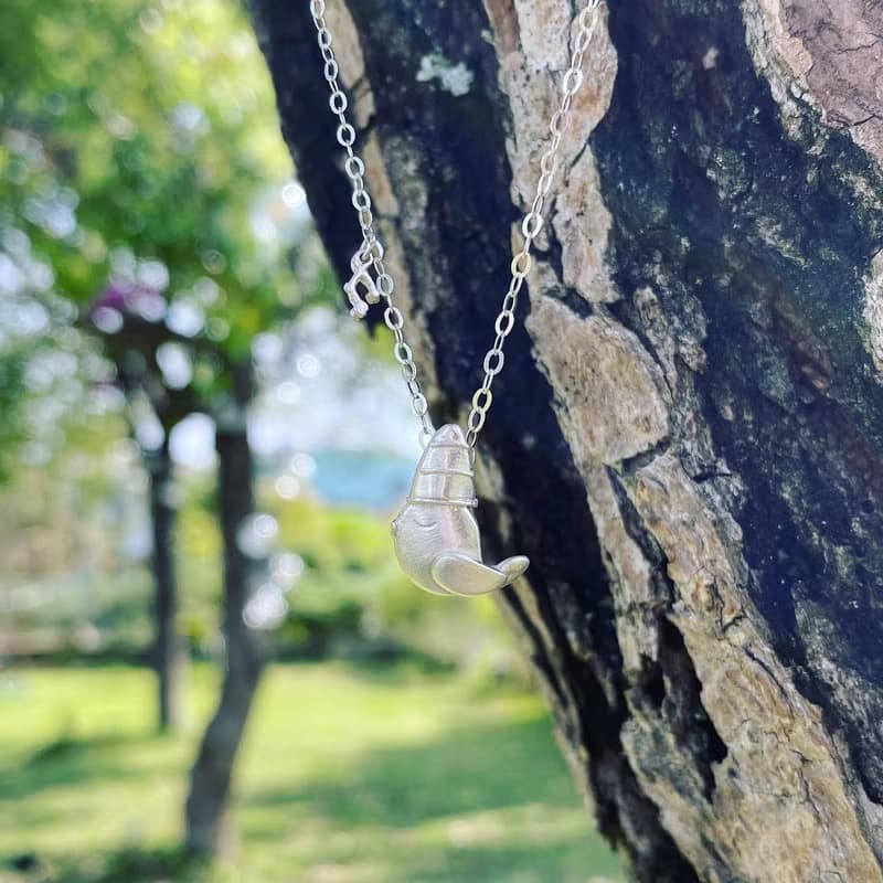 好心情 - 鳥兒音符 純銀項鍊 小鳥吹口哨