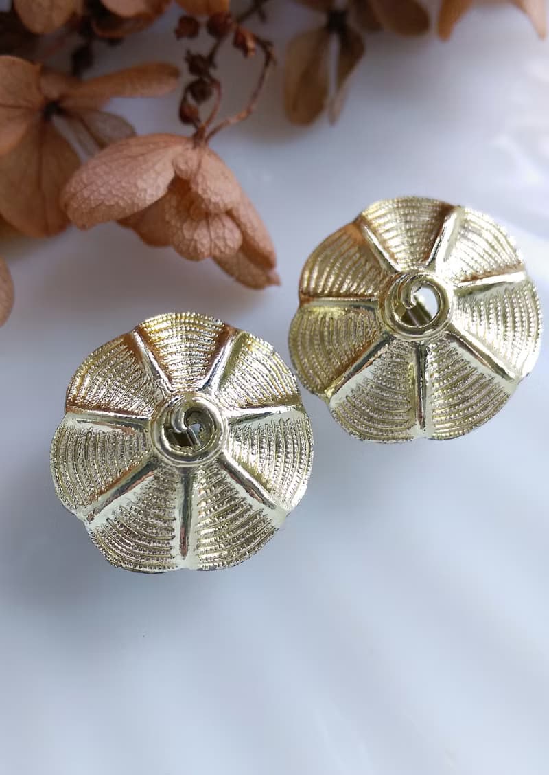 Vintage Jewelry 西洋古董飾品 小巧 甜美 小圓 夾式耳環