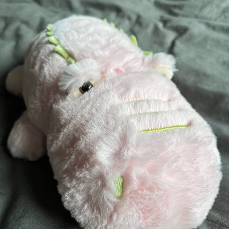 北歐 瑞典 Teddykompaniet Stina 酷胖粉鱷魚