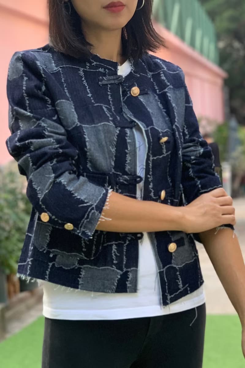 Yi-ming 型格女裝牛仔外套