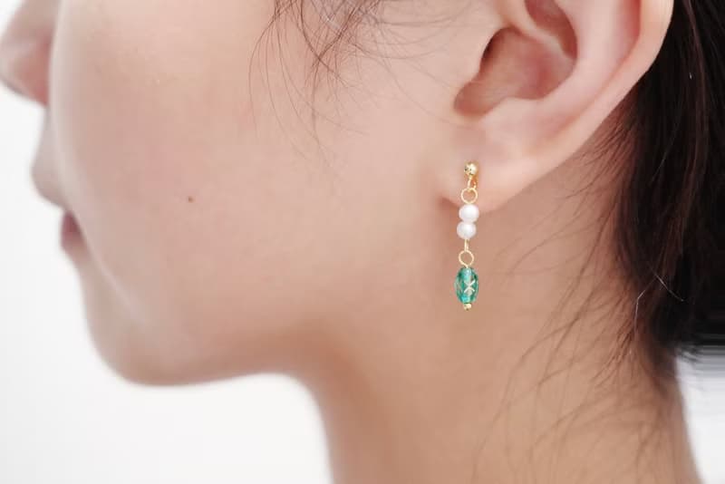 宇宙之間系列—米米 珍珠耳環