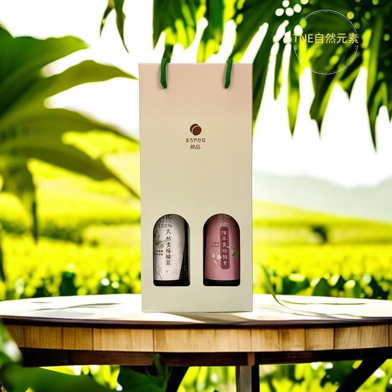 TNE尊榮禮盒2入組 (100%初萃限定+青梅酵素) 天然健康飲品 母親節