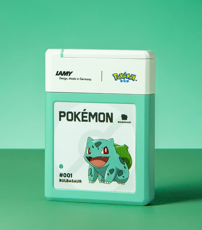 LAMY X POKÉMON / 卡式墨水管黑色 / 聯名限量-妙蛙種子