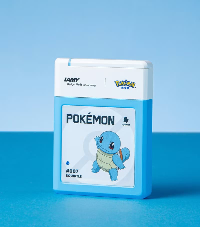 LAMY X POKÉMON / 卡式墨水管黑色 / 聯名限量-妙蛙種子