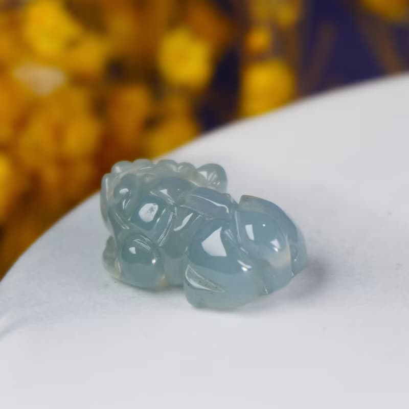 【招財神獸】冰種翡翠戰神貔貅| 天然緬甸玉翡翠 | 送禮