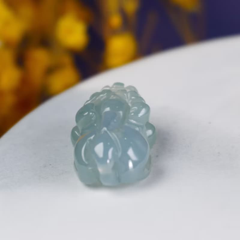 【招財神獸】冰種翡翠戰神貔貅| 天然緬甸玉翡翠 | 送禮
