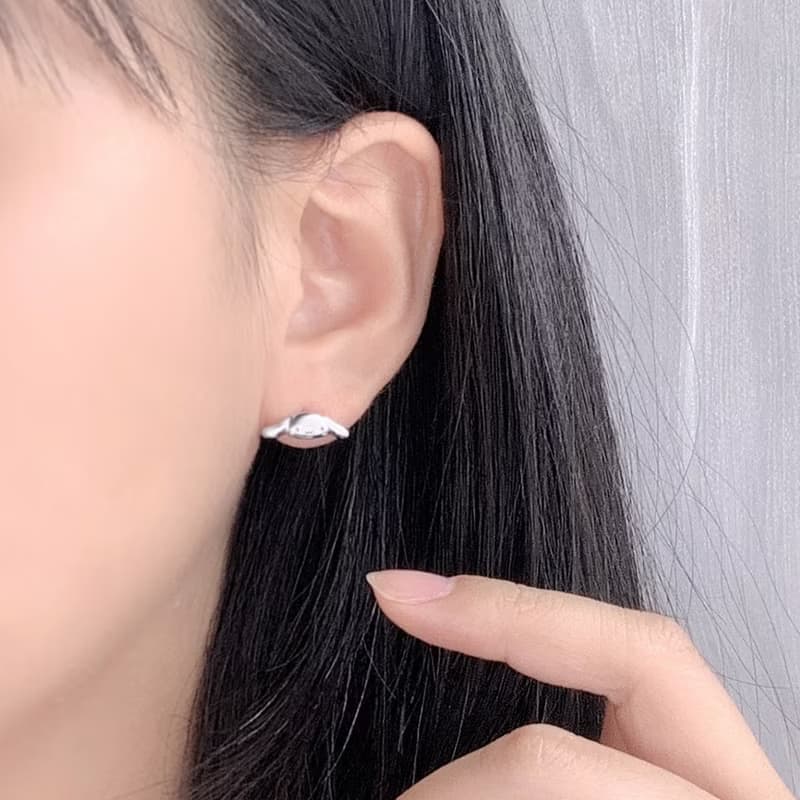 大耳狗經典系列-I.Love.Cinna 唯愛喜拿純銀耳環
