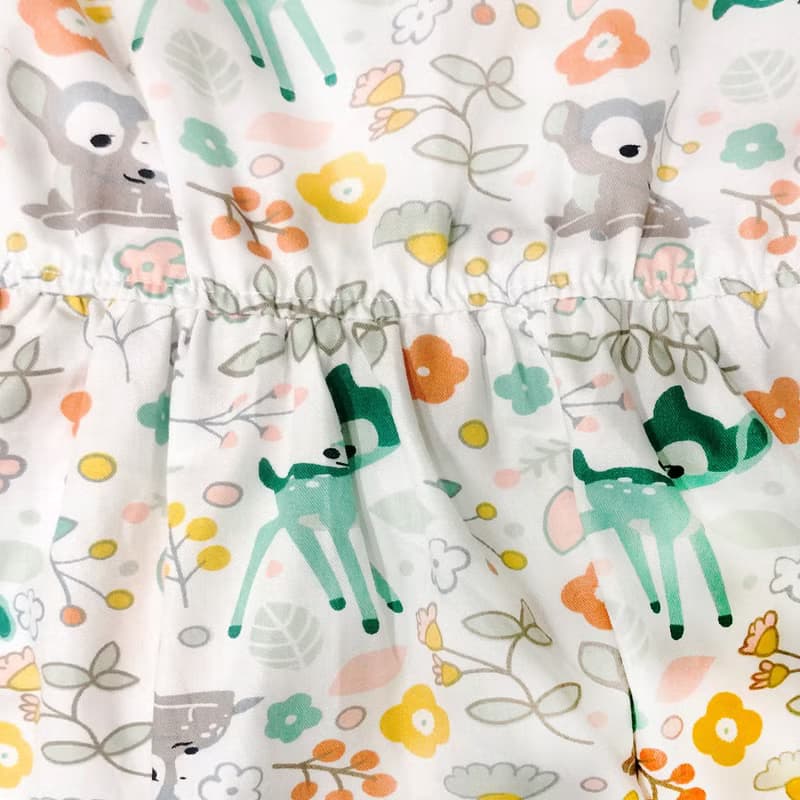 荷葉領無袖洋裝 衣裙 女童裝 小鹿斑比 Bambi