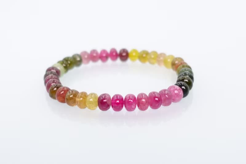 寶麗金珠寶-天然彩色碧璽手鍊