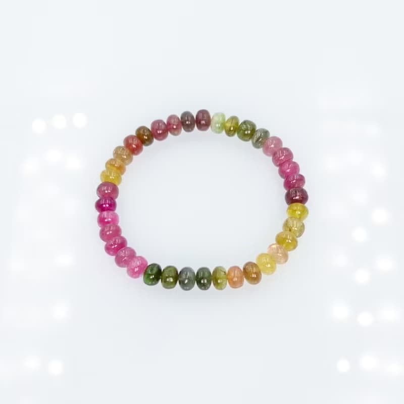 寶麗金珠寶-天然彩色碧璽手鍊