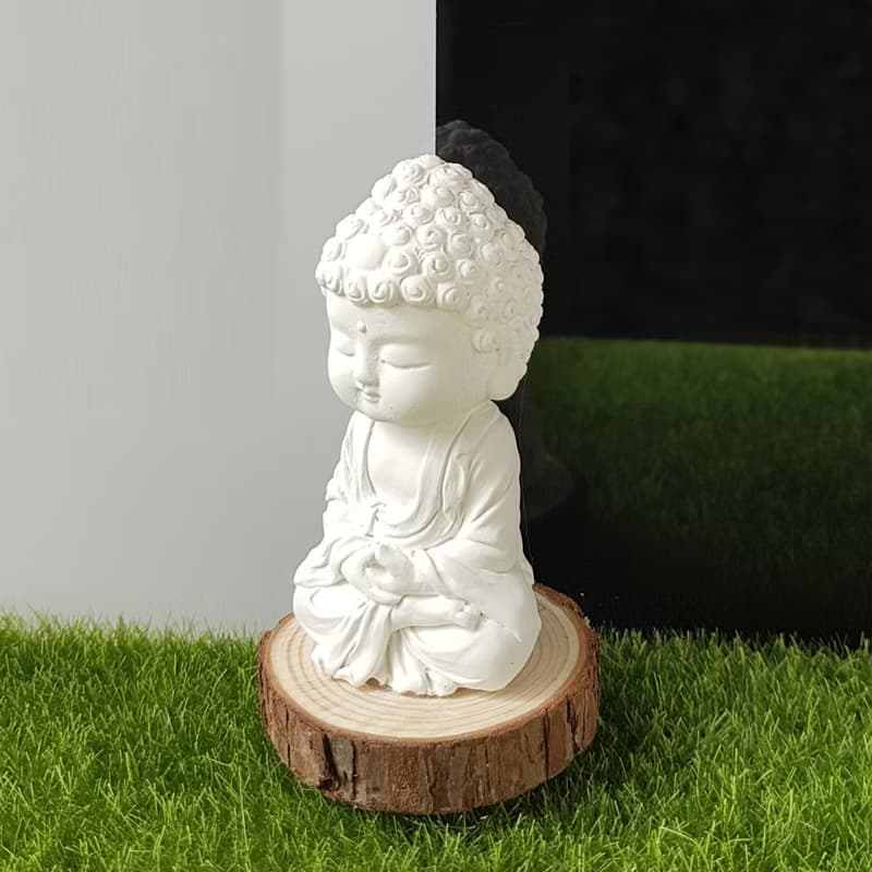 淨念吉祥小佛之培德-擴香石含吸濕防潮 汽車芳香配件