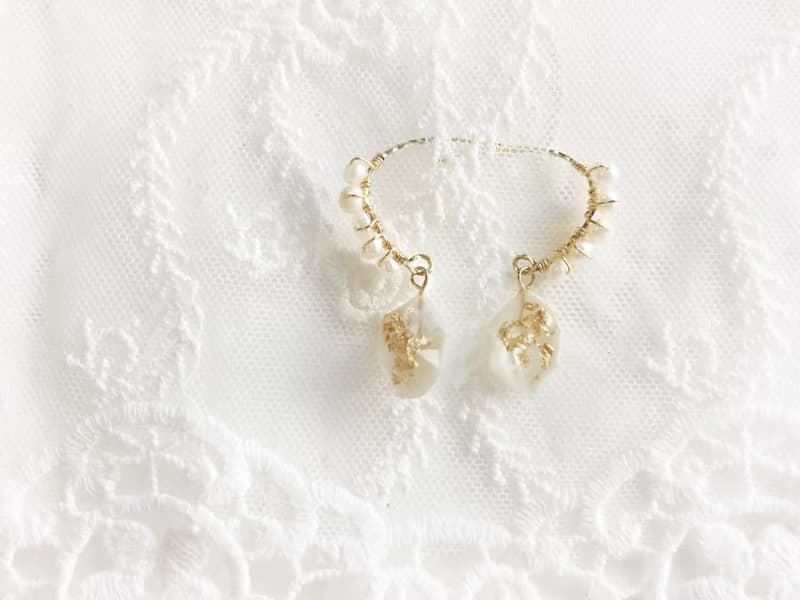 流星幻想系列-卷尾彗星 耳飾\耳鉤